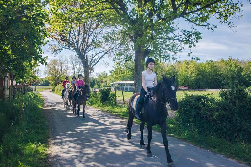 Balade à cheval